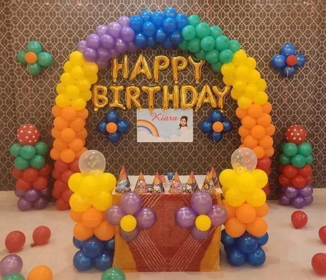 Balloon Arch birthday Decoration