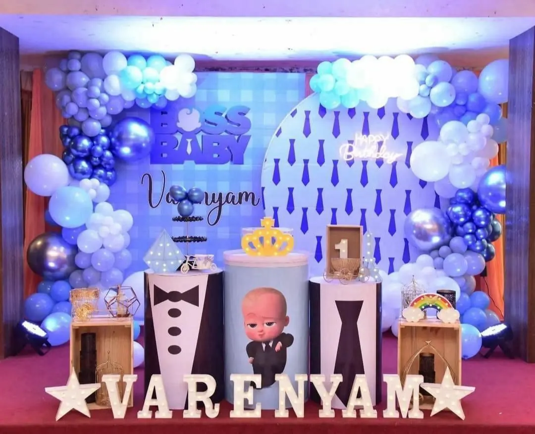 Boss Baby Theme Decoration Bangalore