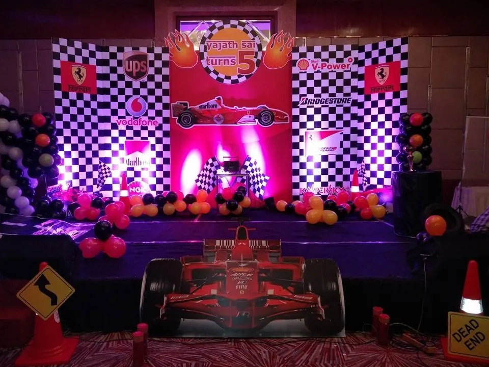 Car Birthday decoration bangalore