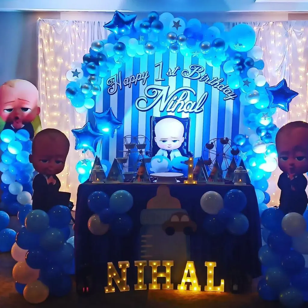 Boss baby birthday decorators bangalore