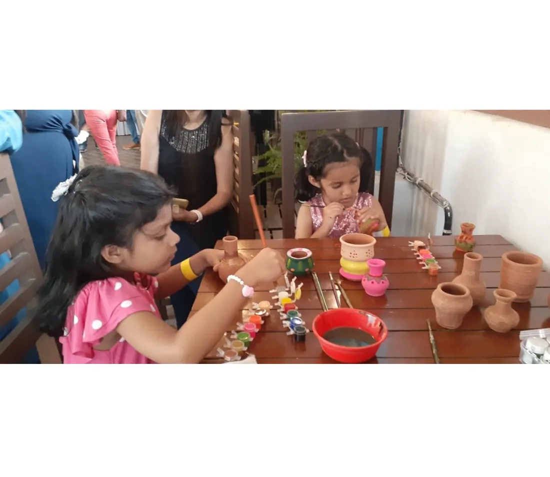 Pot painting bangalore