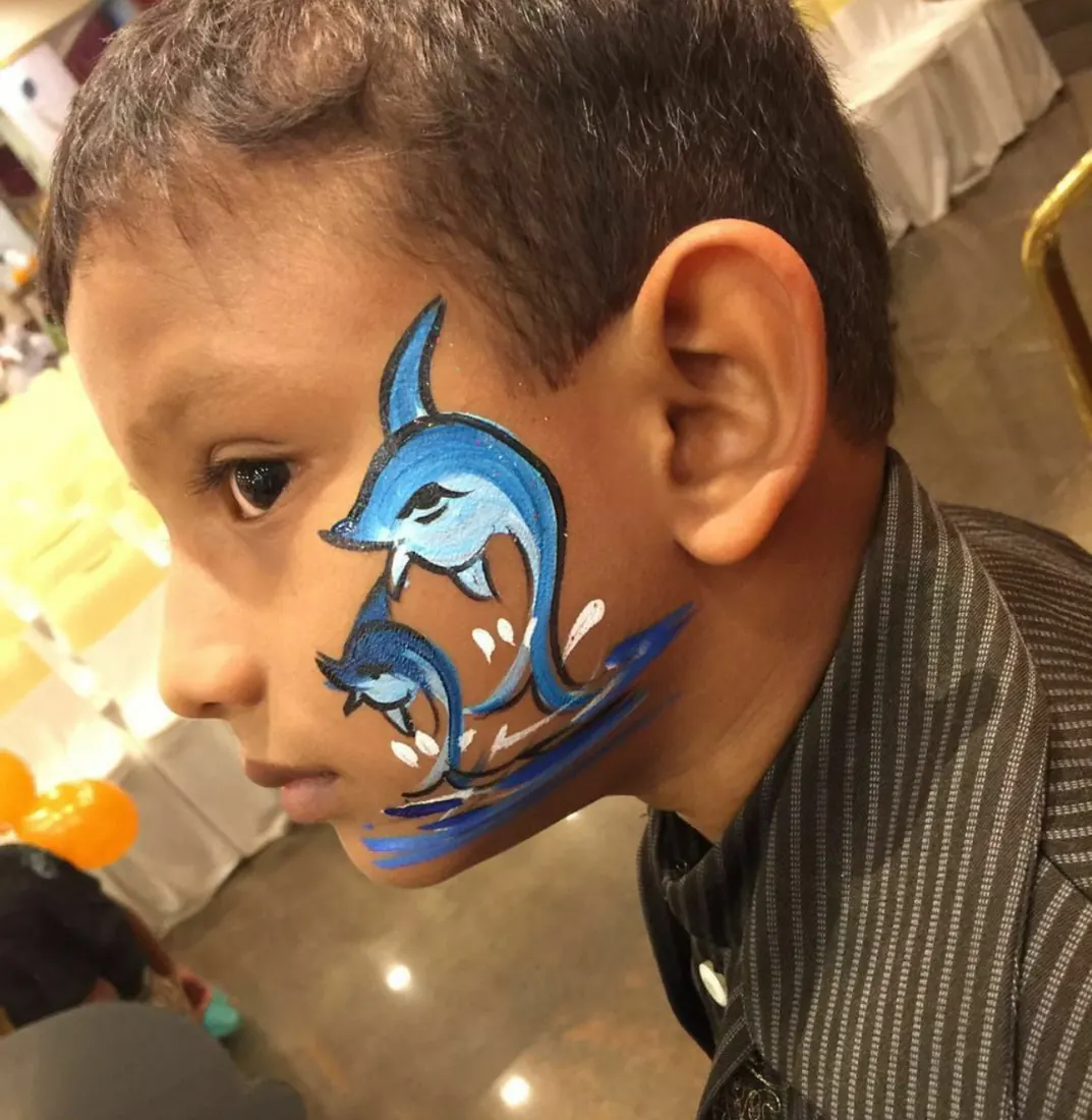 face painting for birthday party bangalore