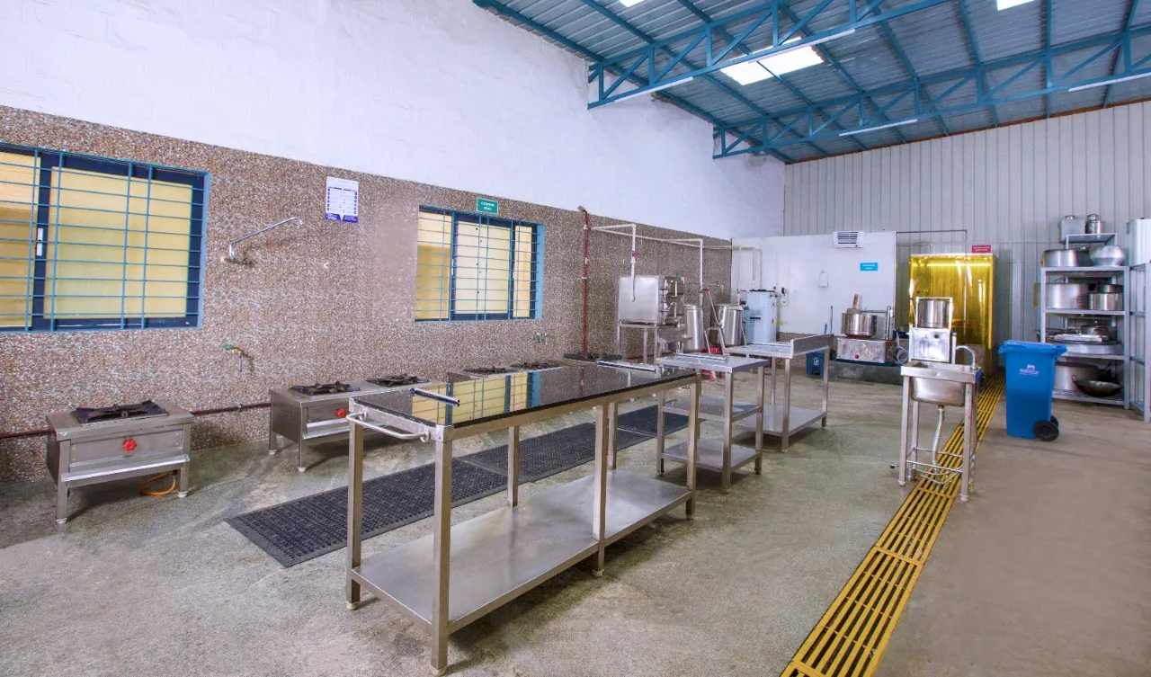 Commercial kitchen area for Event-Services.in catering