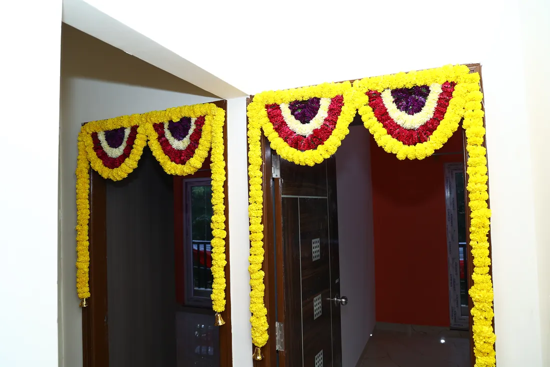 Housewarming Flower Decoration for flower decoration events in Bangalore